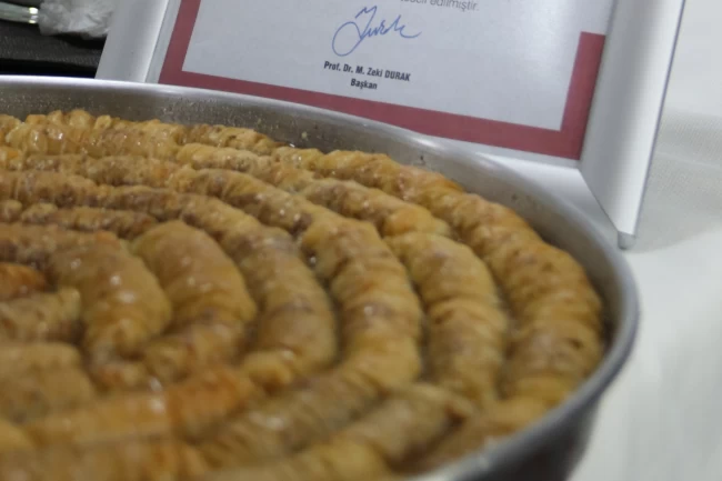 Niğde'nin 8. tescilli ürünü oldu... Sarım Burma Tatlısı'na coğrafi tescil