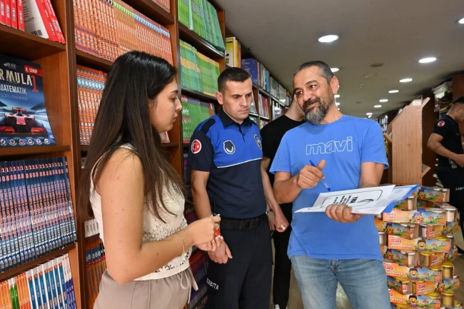 Manisa Zabıtası'ndan yeni eğitim dönemi öncesinde sıkı denetim