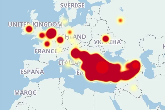 Google servislerinde Türkiye ve Avrupa'yı etkileyen kesinti!