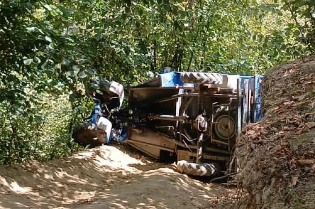 Davut Ağa Köyü'nde patpat kazası: 1 kişi yaralı