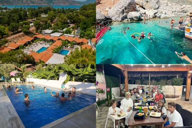 Antalya'nın en gözde bungalov tesisi Ömür Bungalows