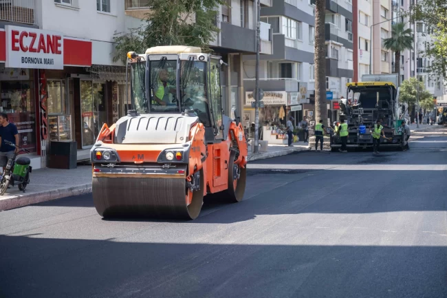 Bornova'da yollar 8 Eylül'e hazır