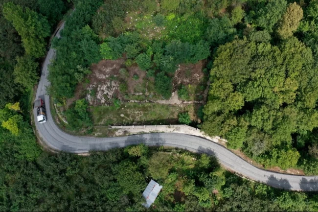 Ordu'da yol seferberliği sürüyor: Kumru Gökçeli Mahallesi asfalta kavuştu