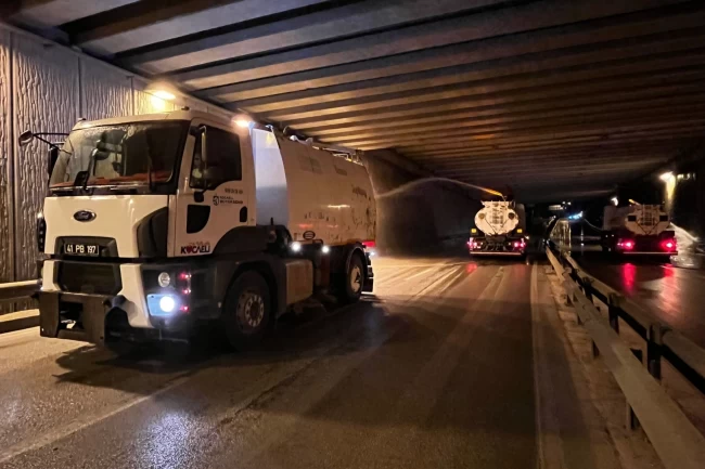 Kocaeli'de tünel yenilendi: Seymen Battı-Çıktı pırıl pırıl