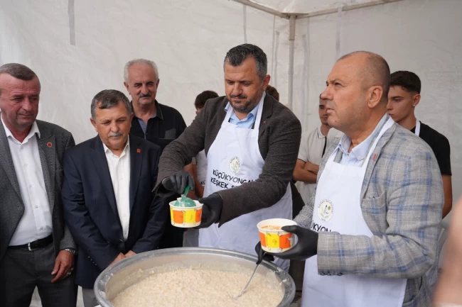 Küçükyoncalı'da Keşkek Şenliği kültür şölenine dönüştü