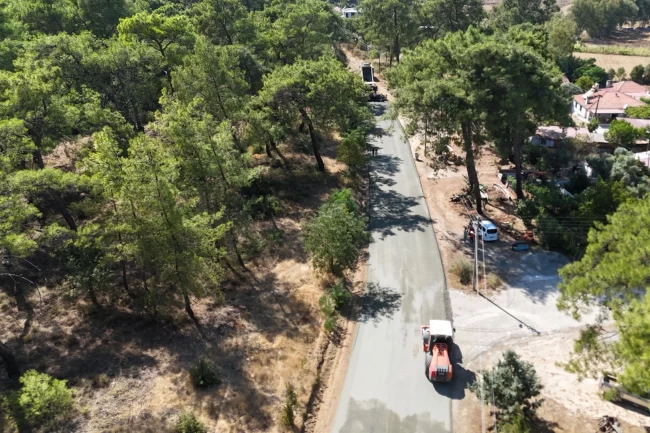 Muğla Büyükşehir'den Ula kırsalına 17,5 milyon TL'lik yol yatırımı