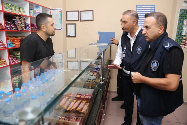 Bursa Nilüfer'de kantin ve kırtasiyelere sıkı denetim
