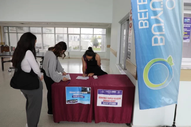 Ordu Büyükşehir'den üniversite öğrencilerine ulaşım desteği