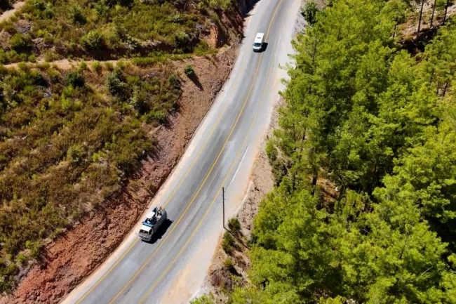 Mersin Büyükşehir'den Anamur'a Avrupa standartlarında yol hizmeti