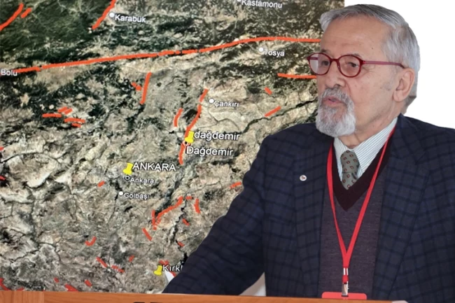 Prof. Dr. Naci Görür'den Çankırı Fay Zonu uyarısı! 7 büyüklüğünde deprem üretebilir