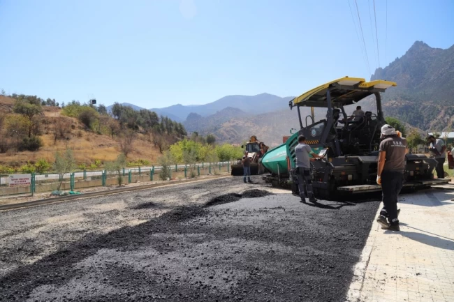 Eskişehir Sarıcakaya'da yol konforu artıyor
