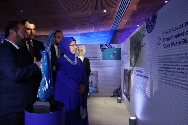 Türkiye'den New York'ta "Sıfır Atık Mavi-Damla Damla" Sergisi'