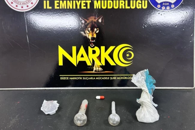 Düzce'de uyuşturucu operasyonu
