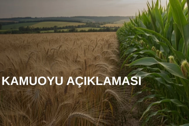 TMO'dan arpa ve mısır kontenjanlarıyla ilgili açıklama