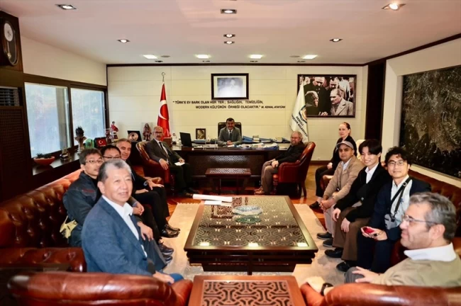 Japon ve Türk bilim insanlarından Denizli Büyükşehir'e ziyaret