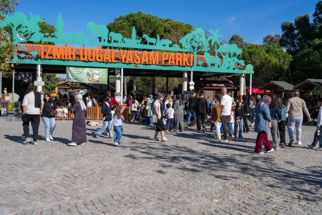 İzmir Doğal Yaşam Parkı'na ziyaretçi akını