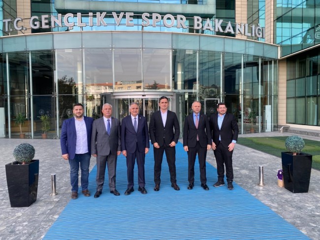 Kdz. Ereğli'nin spor vizyonu Ankara'da masaya yatırıldı