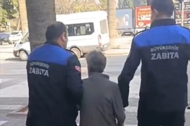 Denizli'de Zabıta'dan dilencilere sıkı denetim