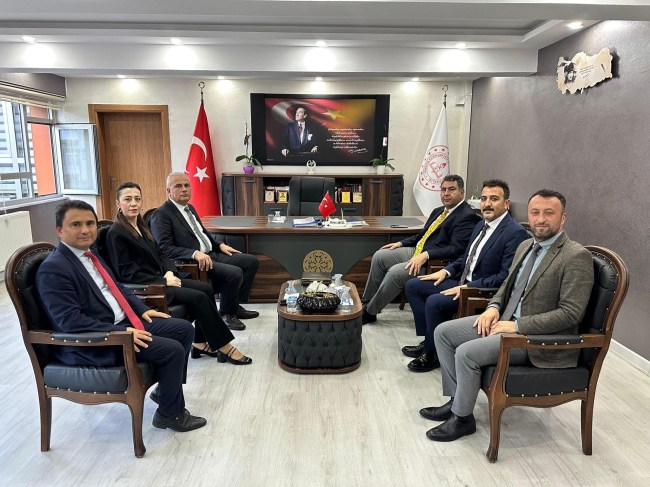 Kdz. Ereğli Kaymakamı Fatih Yılmaz’dan İlçe Millî Eğitim Müdürlüğüne Ziyaret