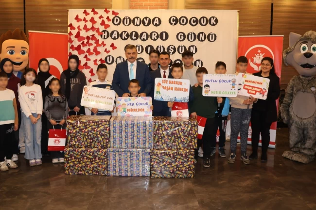 Erzurum'da çocukların gülüşü umuda dönüştü