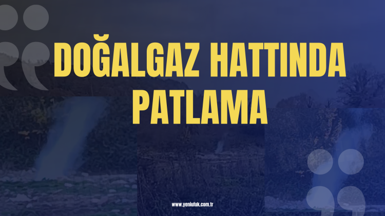 Alaplı Sarıkadıköyü’nde doğalgaz hattında patlama