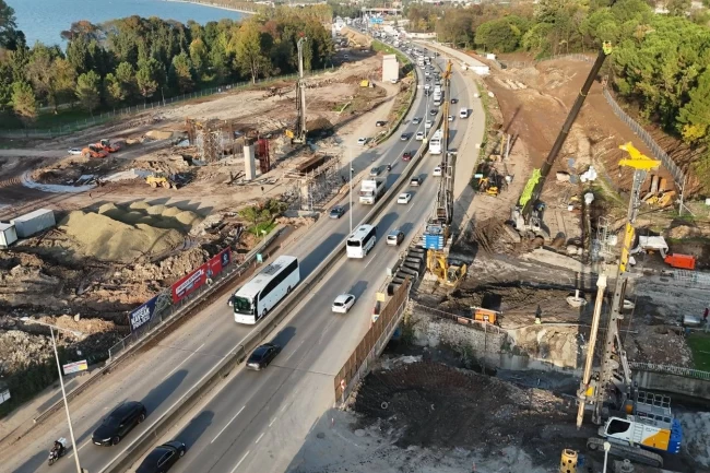 Kocaeli'de o kavşak için 6 noktada birden çalışmalar sürüyor