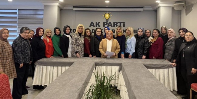 AK Parti Kadın Kolları’ndan 25 kasım’da güçlü mesaj