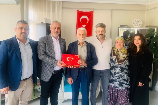 İzmit Başiskele'de Kıbrıs gazilerine anlamlı ziyaret