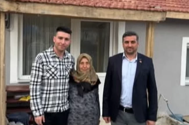 Edirne Uzunköprü'de dayanışma örneği! Besmiye teyze yeni evine kavuştu