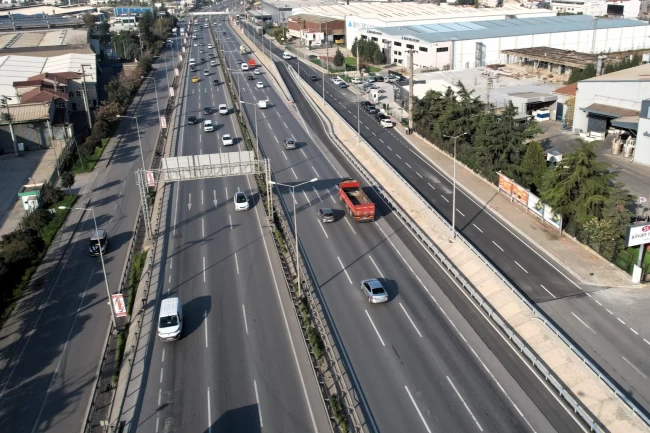 Kocaeli Gebze Beylikbağı'na yeni katılım şeridi hizmete alındı