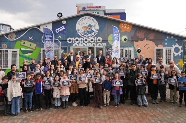 Bursa Gürsu'da çocuklar üretimle buluştu