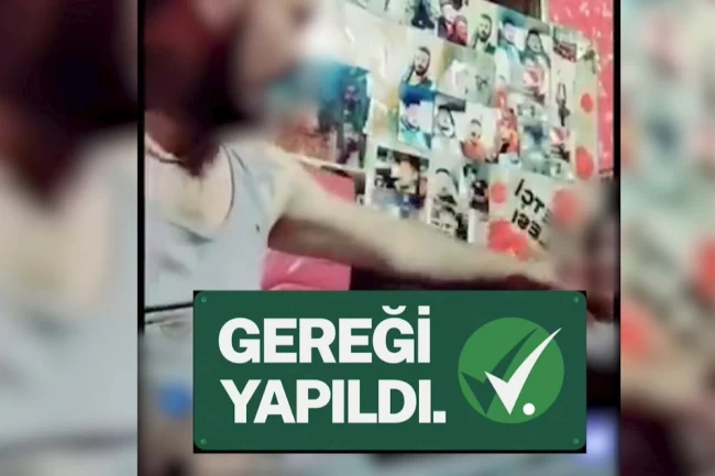 Sanal yayında kadına şiddet uygulayan şüpheli yakalandı