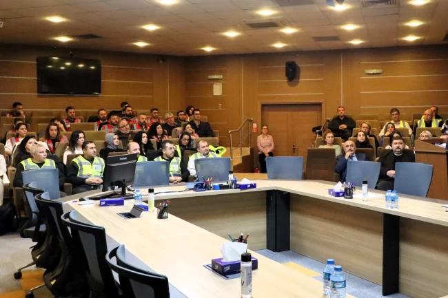 Kocaeli Büyükşehir'de öncelik iş sağlığı ve güvenliği