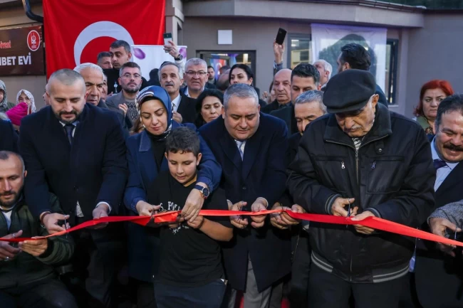 Ankara Keçiören'de 'Engelsiz Sohbet Evi' hizmete açıldı