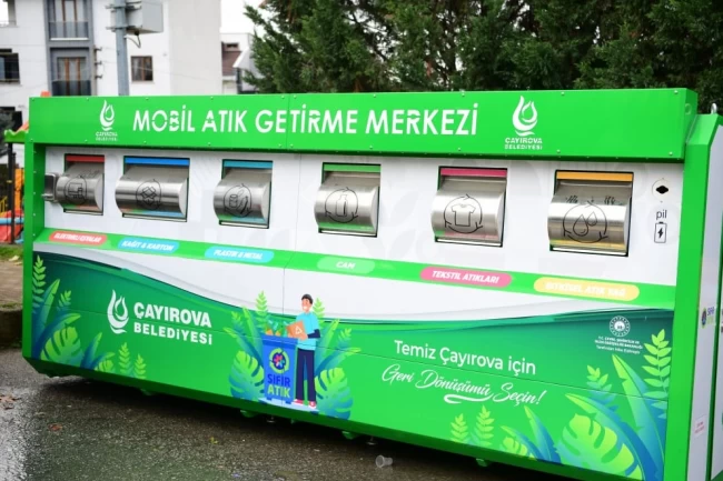 Çayırova'da 4 yeni noktaya atık getirme merkezi
