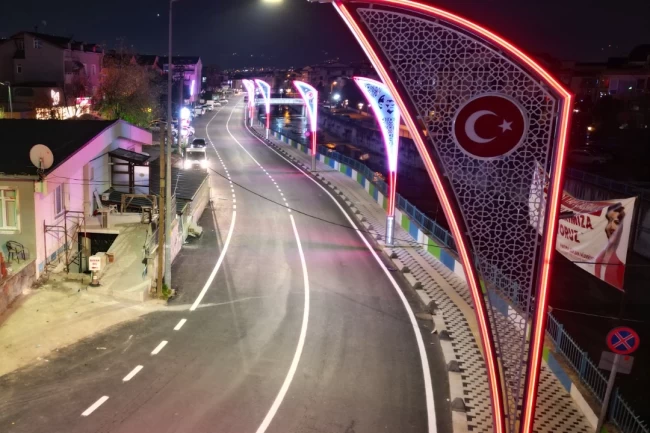 Kocaeli İzmit'te cadde ve sokaklar yenilendi