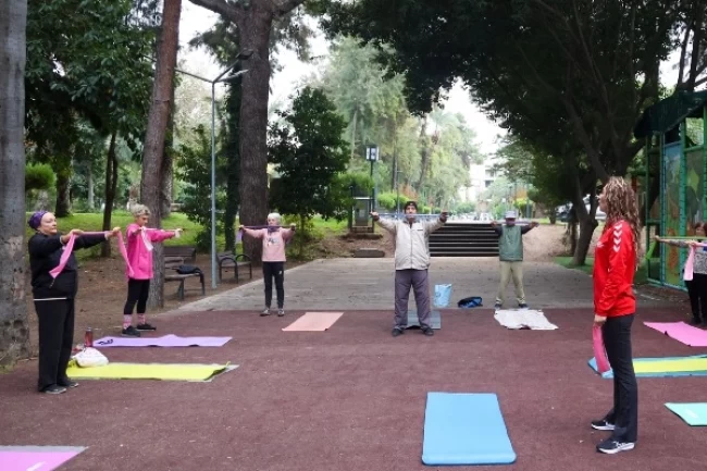 Antalya'da sabah sporuna yoğun ilgi