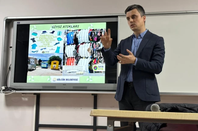 Gölcük'te gençlere sıfır atık bilinci aşılanıyor