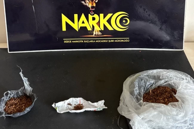 Düzce'de uyuşturucu operasyonu
