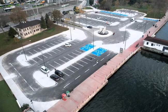 1 Mart Vapur İskelesi Otoparkı nefes aldırdı