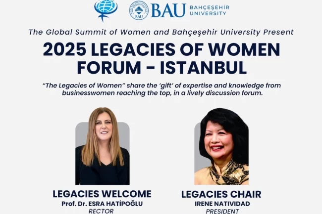 2026 Küresel Kadın Zirvesi'ne giden yolda ilk adım "Legacies of Women Forum" ile atılıyor