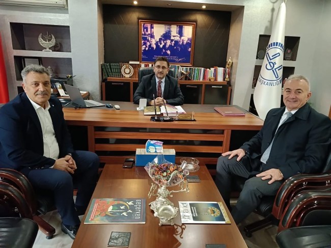 Kdz. Ereğli’de Müftü Harun Aydoğdu’ya Murat Sesli’den Hayırlı Olsun Ziyareti