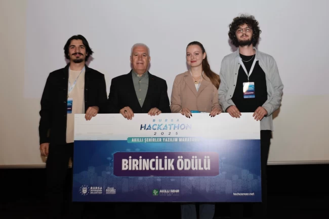 Bursa'nın akıllı geleceği Hackathon25'te kodlandı