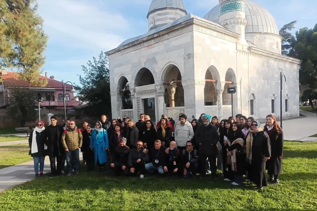 Bursa'da turist rehberlerinden İznik'e eğitim turu