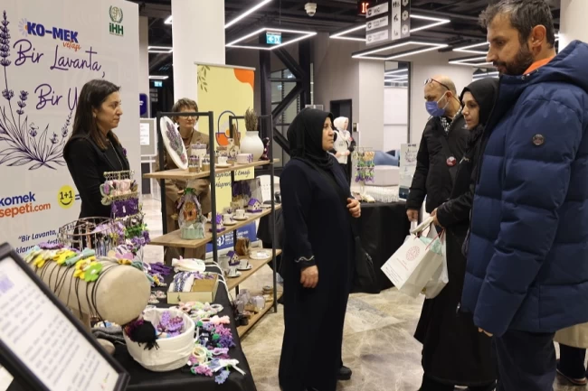 Kocaeli KOMEK'ten ‘Bir Lavanta Bir Umut' desteği