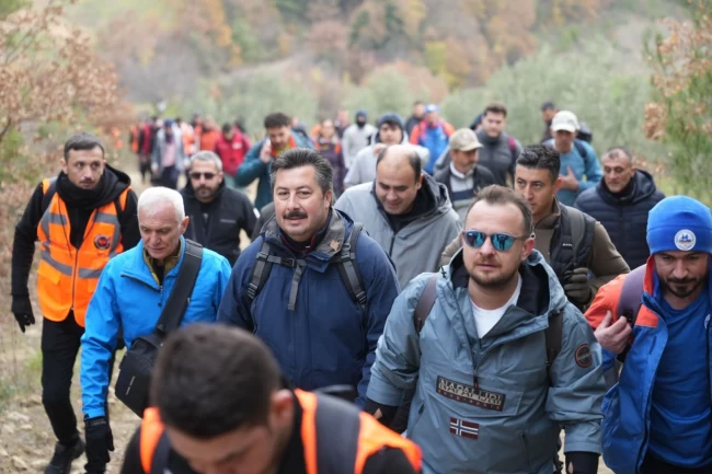 Bursa Yenişehir'de doğa yürüyüşüne büyük ilgi