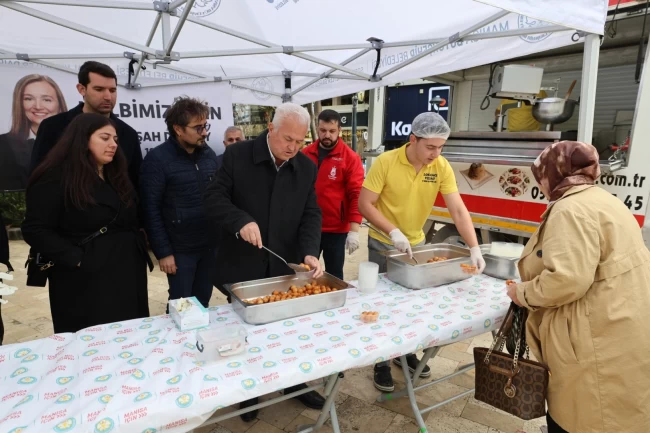 Manisa Büyükşehir'den 17 ilçede Gülşah Durbay için lokma hayrı