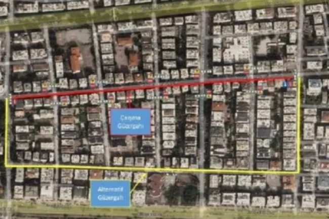 Antalya'da Teoman Paşa Caddesi bir hafta kapalı