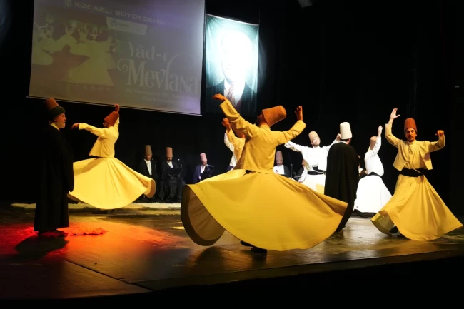 Kocaeli Büyükşehir Mevlana'yı sema ile yad etti