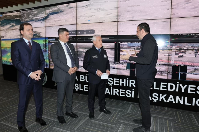 Bursa Büyükşehir'de kar alarmı